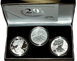 3 silver eagles